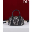 Borse Replica Christian Dior D-Vibe East-West Nano, blu scuro