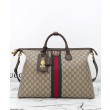 Borsa da viaggio Gucci Gucci Savoy media 834469 Caffè scuro