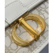 Borsa Dior 30 Montaigne East-West con catena Crema
