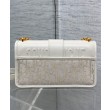 Borsa Dior 30 Montaigne East-West con catena Crema