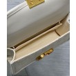 Borsa Dior 30 Montaigne East-West con catena Crema