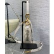Borsa Dior Saddle con tracolla Crema