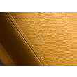 Imitazioni borse griffate Hermès Kelly Pochette in pelle Epsom gialla Imitazioni borse griffate Hermès Kelly Pochette in pelle Epsom gialla