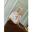 Borsa LV LV x TM Alma BB in tela Monogram Multicolore M13078