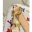 Borsa LV LV x TM Keepall Bandouliere 45 in tela Monogram Multicolore M13742