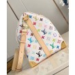 Borsa LV LV x TM Keepall Bandouliere 45 in tela Monogram Multicolore M13742