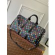 Borsa LV LV x TM Keepall Bandouliere 50 in tela Monogram multicolore M13745