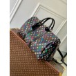 Borsa LV LV x TM Keepall Bandouliere 50 in tela Monogram multicolore M13745
