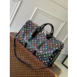Borsa LV LV x TM Keepall Bandouliere 50 in tela Monogram multicolore M13745