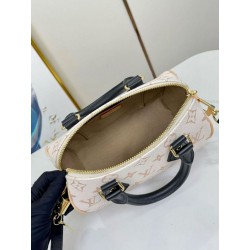 Borsa LV Speedy Bandouliere 20 in tela Monogram Dune M46906