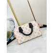 Borsa LV Speedy Bandouliere 20 in tela Monogram Dune M46906
