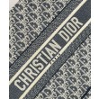 Borsa media Christian Dior Book Tote crema