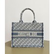 Borsa media Christian Dior Book Tote crema