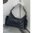 Borsa media Christian Dior D-Dream Nero