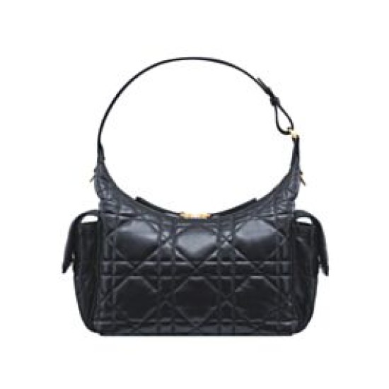 Borsa media Christian Dior D-Dream Nero