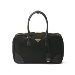 Borsa Prada Re-Edition 1980 grande in Saffiano Re-Nylon, nera