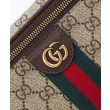 Dettagli perfetti Borsa a tracolla Gucci Ophidia grande 839104 Caffè scuro