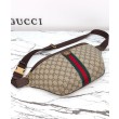 Dettagli perfetti Borsa a tracolla Gucci Ophidia grande 839104 Caffè scuro