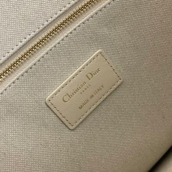 Riproduzione Fedele Borsa Replica 1:1 media Christian Dior Book Tote blu imitazioni