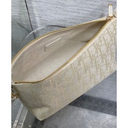 Borsa Dior Travel Nomad media Crema
