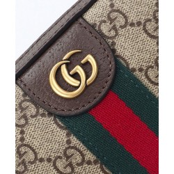 Borsa a tracolla Gucci Ophidia piccola 839103 Caffè scuro Borsa a tracolla Gucci Ophidia piccola 839103 Caffè scuro
