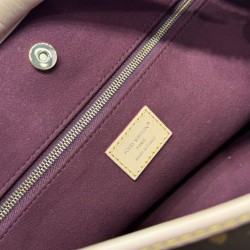 Qualità Specchio Replica Borsa Louis Vuitton Again m25877 Marrone Riproduzione Fedele Borsa Louis Vuitton Again m25877 Marrone imitazioni