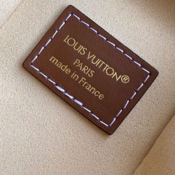 Riproduzione Fedele Borse Replica Louis Vuitton Side Trunk MM Caffè imitazioni