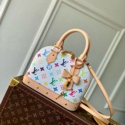 Qualità Specchio Replica Borsa Louis Vuitton Louis Vuitton x TM Alma BB in tela Monogram Multicolore M13078 Riproduzione Fedele Borsa Louis Vuitton Louis Vuitton x TM Alma BB in tela Monogram Multicolore M13078 imitazioni