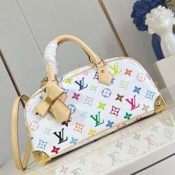 Riproduzione Fedele Borsa a mano Louis Vuitton LV x TM in tela Monogram Multicolore M13084 imitazioni