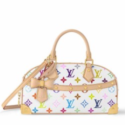 Riproduzione Fedele Borsa a mano Louis Vuitton LV x TM in tela Monogram Multicolore M13084 imitazioni
