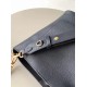 Qualità Specchio Replica Borsa Louis Vuitton Lock and Walk in pelle martellata nera M24006 Riproduzione Fedele Borsa Louis Vuitton Lock and Walk in pelle martellata nera M24006 imitazioni