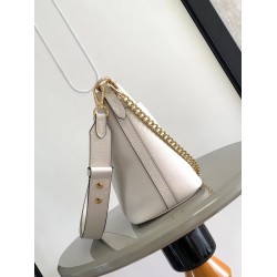 Borsa Louis Vuitton Lock and Walk in pelle martellata marrone M24165 Borsa Louis Vuitton Lock and Walk in pelle martellata marrone M24165