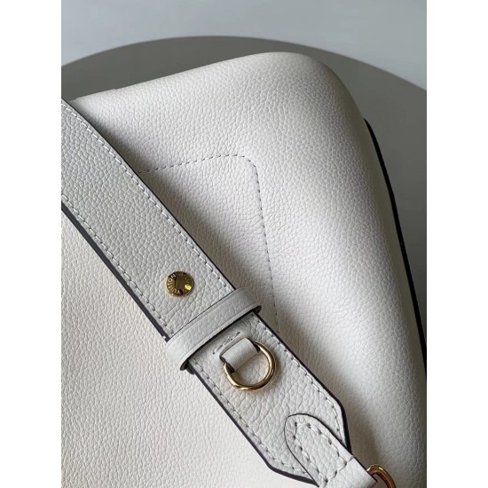 Qualità Specchio Replica Borsa Louis Vuitton Lock and Walk in pelle martellata marrone M24165 Riproduzione Fedele Borsa Louis Vuitton Lock and Walk in pelle martellata marrone M24165 imitazioni
