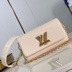 Riproduzione Fedele Borse Replica Louis Vuitton Twist West in pelle Epi M24550 imitazioni