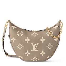 Riproduzione Fedele Borse Replica hobo LV Loop in pelle M46738 imitazioni