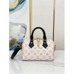Borsa LV Speedy Bandouliere 20 in tela Monogram Dune M46906 Borsa LV Speedy Bandouliere 20 in tela Monogram Dune M46906
