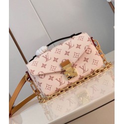 Borsa Louis Vuitton Pochette Metis East West in tela Monogram Dune M46914 Borsa Louis Vuitton Pochette Metis East West in tela Monogram Dune M46914