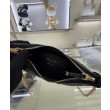 Mini borsa Christian Dior Miss Caro Diorling con catena, nera