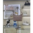 Mini borsa Christian Dior Miss Caro Diorling con catena, rosa