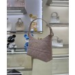 Mini borsa Christian Dior Miss Caro Diorling con catena, rosa