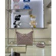 Mini borsa Christian Dior Miss Caro Diorling con catena, rosa