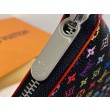 Qualità superiore replica Portafoglio LV LV x TM Clemence in tela Monogram Multicolore M13408