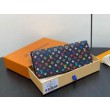 Qualità superiore replica Portafoglio LV LV x TM Clemence in tela Monogram Multicolore M13408
