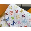Qualità superiore replica Portamonete LV LV x TM Rosalie in tela Monogram Multicolore M13399