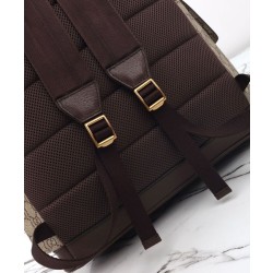 Zaino da uomo Gucci Ophidia grande Caffè scuro