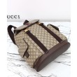 Zaino da uomo Gucci Ophidia grande Caffè scuro