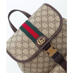 Zaino da uomo Gucci Ophidia piccolo 839109 Caffè scuro