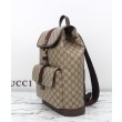 Zaino da uomo Gucci Ophidia piccolo 839109 Caffè scuro