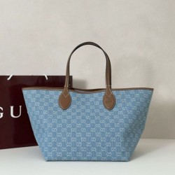 Replica Borsa tote grande Gucci Totissima 837190 Blu Imitazioni Replica qualità specchio Borsa tote grande Gucci Totissima 837190 Blu