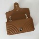 Replica Borsa a spalla media Gucci GG Marmont 837267 Marrone Imitazioni Replica qualità specchio Borsa a spalla media Gucci GG Marmont 837267 Marrone